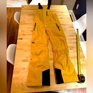 Helly Hansen Women's Legendary Insulated Bib Ski Pants snow yellow medium